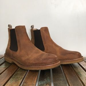 Astorflex Chelsea boots, chestnut brown, size 11 (EU44)